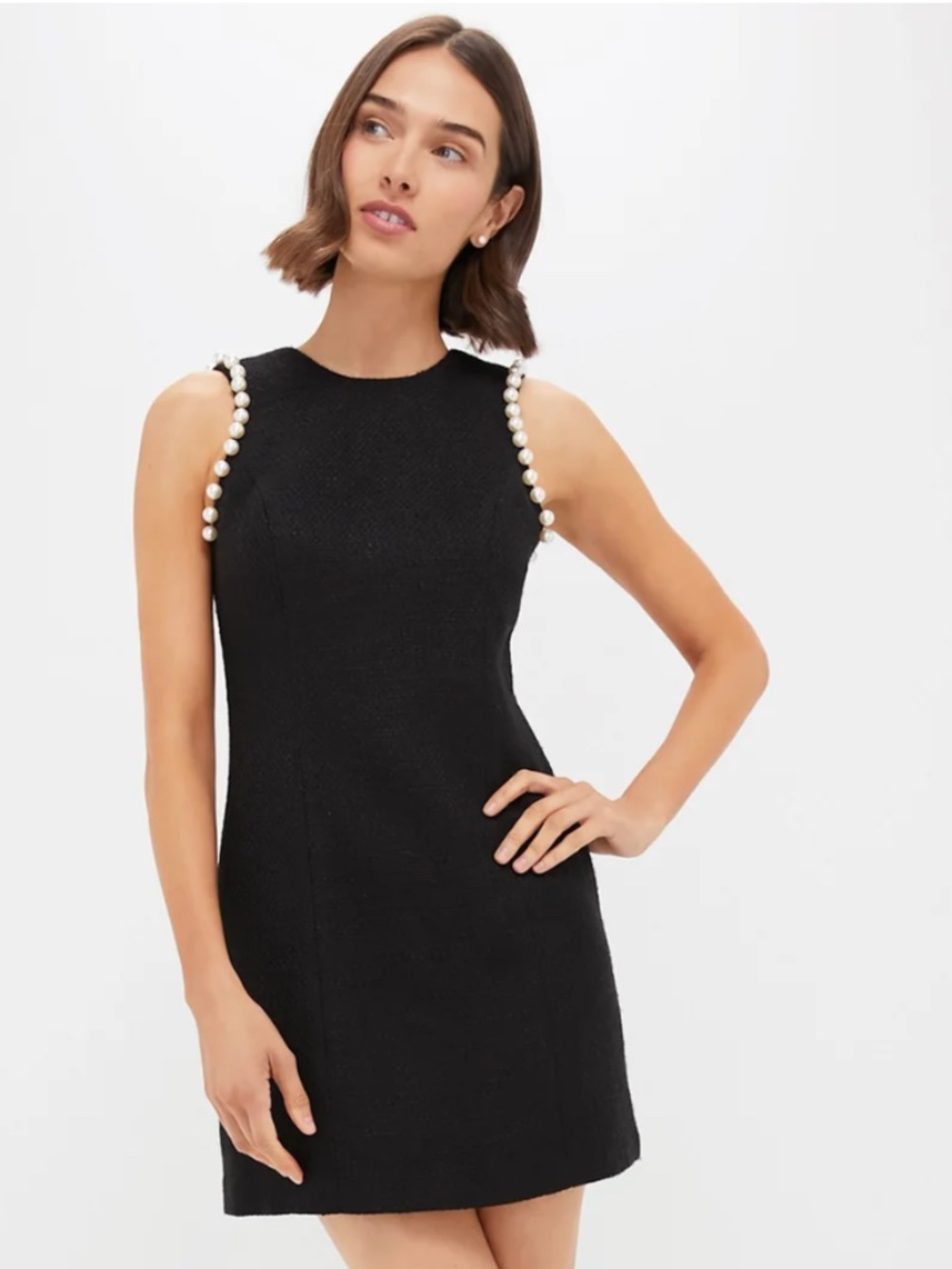 Hyacinth House Black & Pearl Meredith Blake Dress
